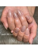 ネイルズリアル 倉敷(nail's RE.A.L)/ワンカラーネイル