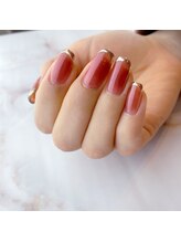 ヘアサロンドア(Hairsalon DooR)/艶カラーに純金ライン