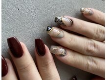 アロナ ネイルサロン アンド スクール(alona)/レオパード♪