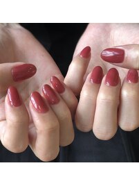 【美フォルム】ワンカラーネイル
