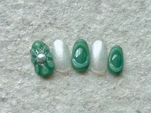 ラテネイル(Latte Nail)/Flower Design