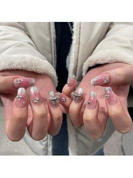 アイスタジオ アンド ダブルネイル 高槻店(EYE STUDIO&W NAIL)/マグネットネイルグラデーション