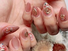 ステムネイル 下北沢(stem nail)/ピンク　フレーク　粘土