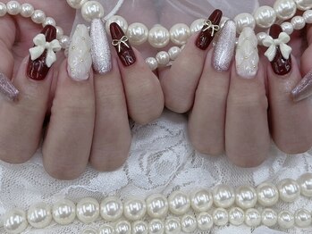 ハニービービー(Honey Bee Bee)/冬キルティングネイル