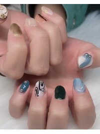 持ち込みデザインネイル