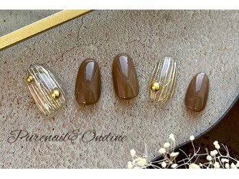 ピュアネイルアンドオンディーヌ/定額シンプルデザイン