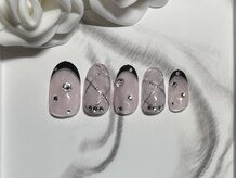 レイヴンエーアール(Raven.AR)/フレンチ/チェック/ストーン