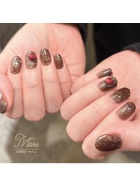 大人バレンタインネイル☆