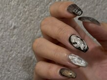 and &nbsp;w/Laque mini/＊モード系ニュアンスネイル＊