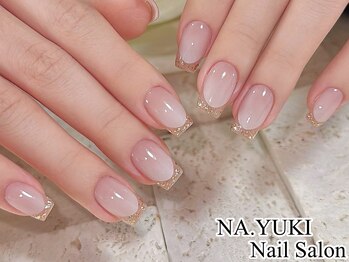 トレンド感ニュアンスネイル