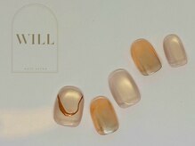 ネイルサロン ウィル 恵比寿(will)/ミラーニュアンスネイル