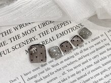 シエル バイ アンテリジャン(Ciel By Antellijan)/ハートドットフットネイル