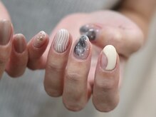 グレースネイルファクトリー(grace'nail factory)/自由5本デザイン｜ニュアンス