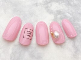 ピンクネイル