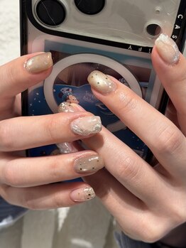 ルアナ(Lua)の写真/【ふんわり可愛い】をつくるニュアンスネイル