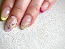 押し花ネイル