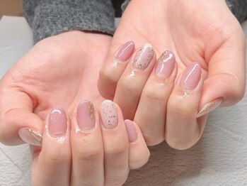 スパイラルネイル 静岡COCO店(SPIRAL NAIL)の写真/シンプル~自然なニュアンス系等,幅広いデザインが豊富★洗練された技術が光る上質でツヤ感のあるネイルに♪