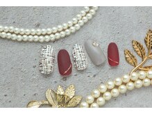 ネイルサロンアンドスクール ミュー(Nail Salon & school mieux)/ツイードネイル