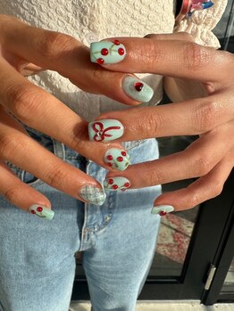 ブリスネイル うるま店(Bliss. nail)/持ち込み130分アートつけ放題