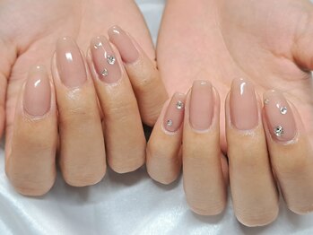 ラリマー(Larimar)/ワンカラー×ストーンネイル♪