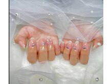 リリーネイルサロン(Lillie_nail_salon)/ワンホンチークネイル