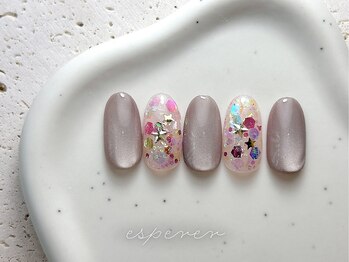 エスペレ 六本木(esperer)/*シンプルネイル* 26/03