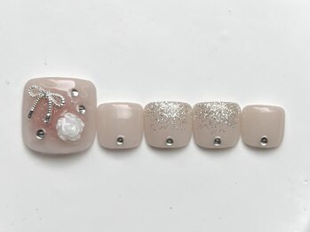 ジェミーネイル イケブクロ(Jemiy nail ikebukuro)/チークリボン¥8500