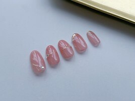 ピンクパールゴールドライン