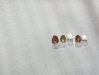 ツメトトノウ/7300円 卯年ネイル(平松)