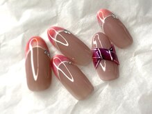 ビューティーサロン ハル(beauty salon haru)/【大人な立体リボンアート】