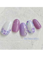 ネイルサロン クイル(QUILL)/６月あじさい（２）