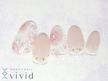メイクプラスネイル ヴィヴィッド(MAKE+NAIL vivid)/*冬ブライダルメニュー*
