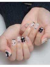 サムズアップネイル(thumbs up nail)/ハンド自由デザイン