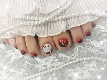 ネイルアンドまつげエクステ リッチエイト 原宿店(Rich8)/フットネイル☆推しネイル