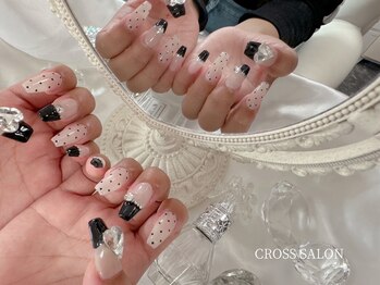 クロスサロン(CROSS SALON)/ドットネイル(+追加パーツ)
