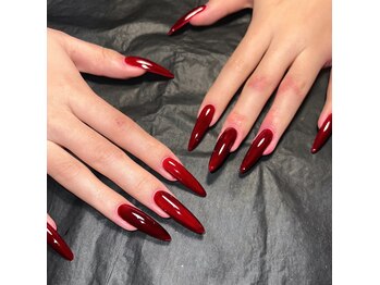 ピンキーネイル(Pinky Nail)/長さだしワンカラー