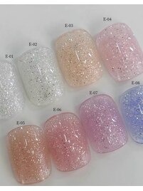 フラッシュネイル　キラキラ