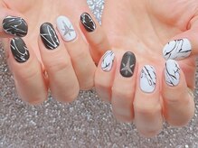 バーロビューティールーム ヨコハマ(Balo Beauty Room Yokohama)/モノトーンネイル