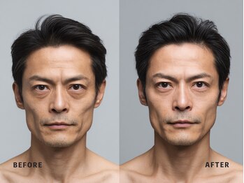 ミネルバ(MINERVA)/施術例 50代男性 フェイシャル