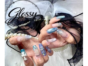 グロシー(Glossy)の写真/どんなこだわりも形に。、あなただけのフットネイル/実力派ネイリストが隠れ家空間で叶える