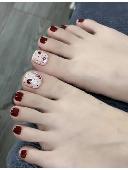 Lien Beauty【リアン】西川口店|持ち込みデザイン・長さ出し・マグネットネイル/シンプルフットネイル