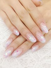 ネイリシャス(NAILICIOUS)/淡色タイダイ☆