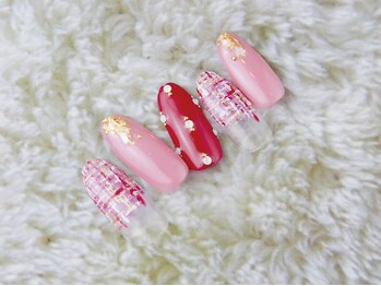 ヴィーナネイル 呉店(VinaNail)/ガーリーツイード