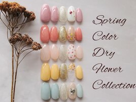 Spring選べる押し花アート5種