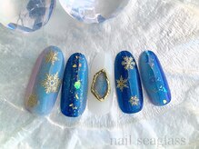 ネイル シーグラス(nail seaglass)/スノーネイル