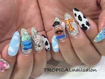 トロピカル(TROPICAL)/トイストーリーネイル