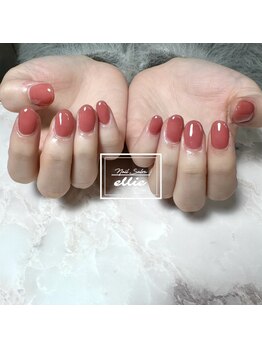 エリー(ellie)/ちゅるん ワンカラーネイル