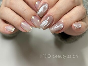 エムアンドディビューティサロン 銀座店(M&D)/お持ち込みデザイン♪