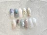 【定額ネイル】ワンカラー＋1ポイントアート¥9900～