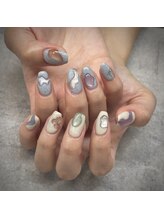 ネイルサロンファストネイルプラス 新宿店(FAST NAIL PLUS)/2025夏ネイル【ぷっくりネイル】